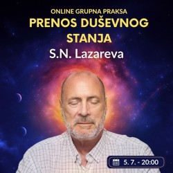 Prenos duševnog stanja Sergeja Nikolajeviča - grupna online praksa S.N. Lazareva